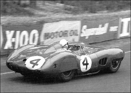Une DBR1 moteur 6cylindres en ligne remporte les 24 H du Mans 1959 ici
